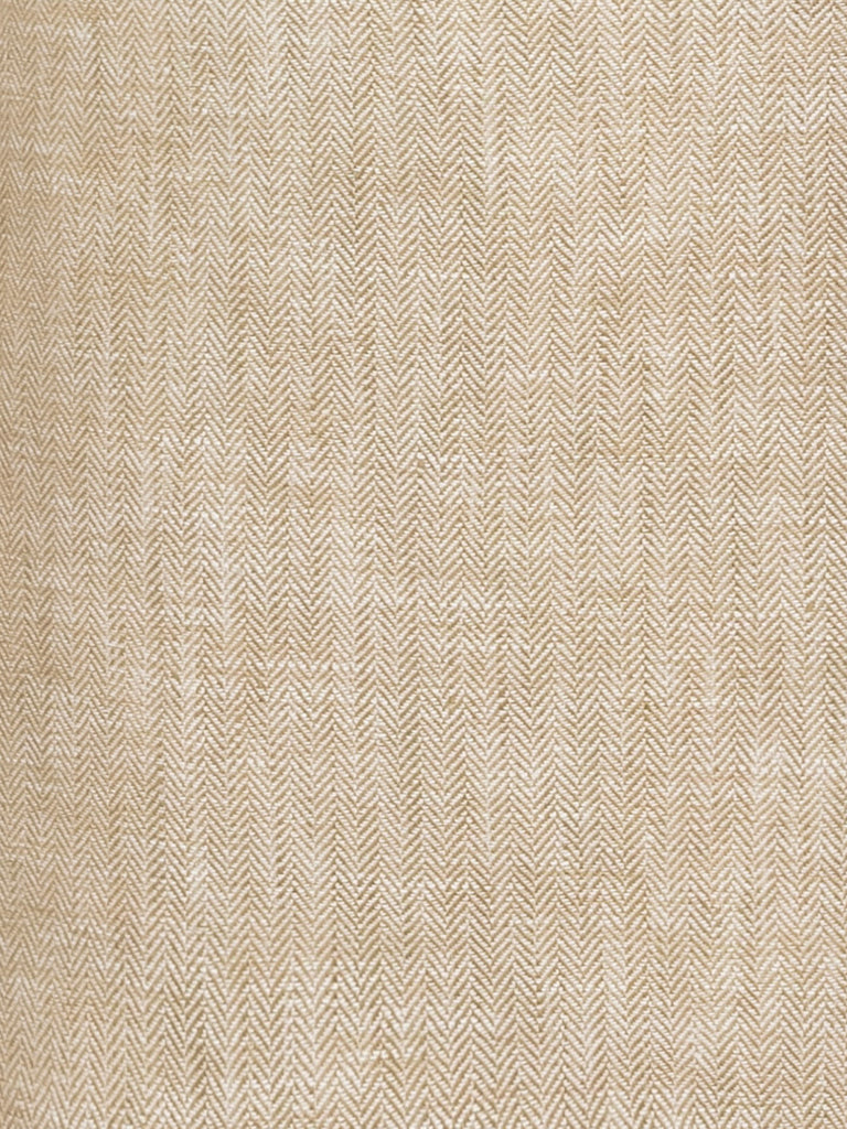 Golden Herringbone Linen