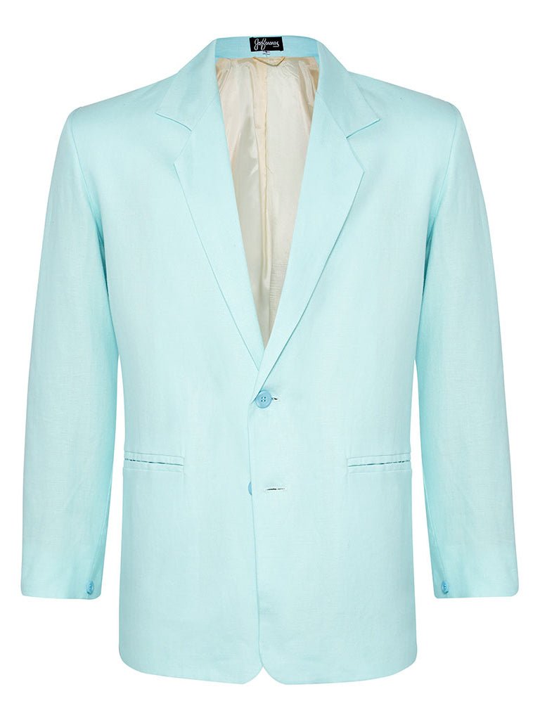 Aqua Skies Linen Jacket - Joe Bananas | Australia