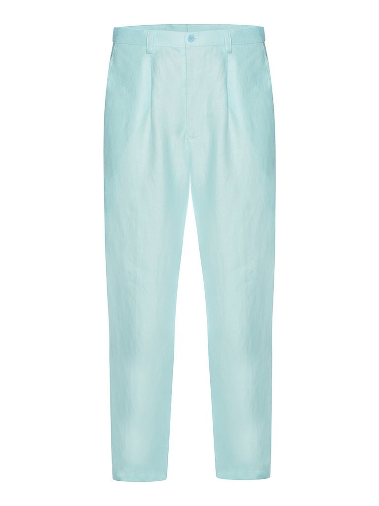 Aqua Skies Linen Trousers - Joe Bananas | Australia