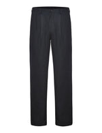 Black Non Crush Linen Trousers - Joe Bananas | Australia