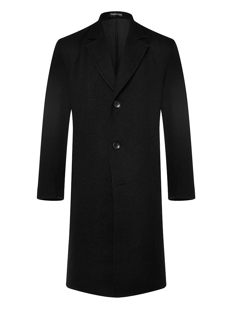 Black Suri Overcoat - Joe Bananas | Australia