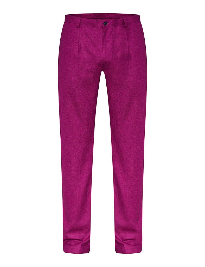 Bougainvillea Non Crush Linen Trousers - Joe Bananas | Australia