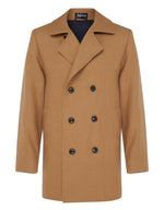 Camel Suri Pea Coat - Joe Bananas | Australia