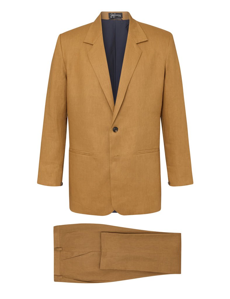 Caramel Linen Suit - Joe Bananas | Australia