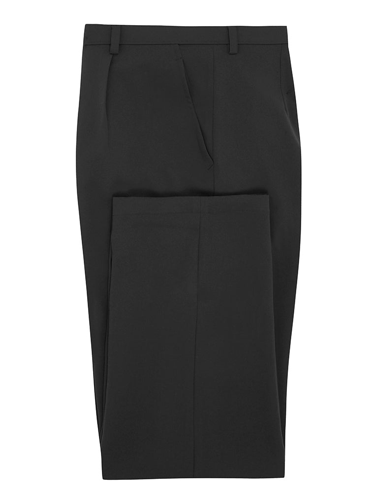 Charcoal Silk Crepe Trousers - Joe Bananas | Australia