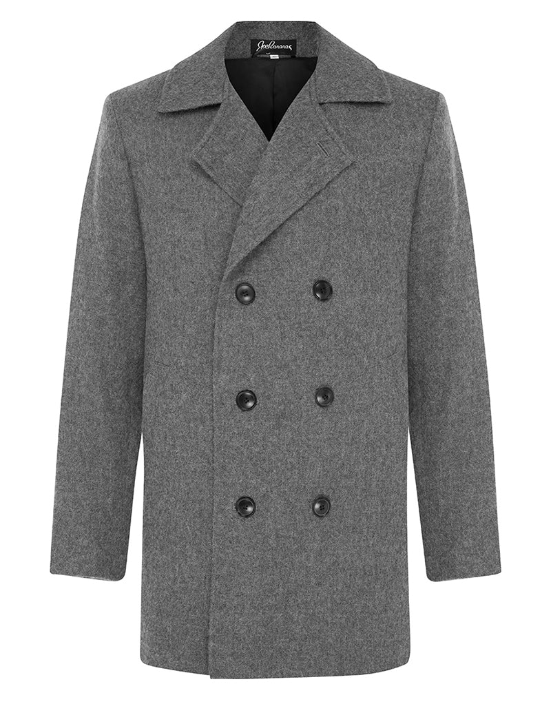 Charcoal Suri Pea Coat - Joe Bananas | Australia