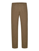 Coffee Non Crush Linen Trousers - Joe Bananas | Australia