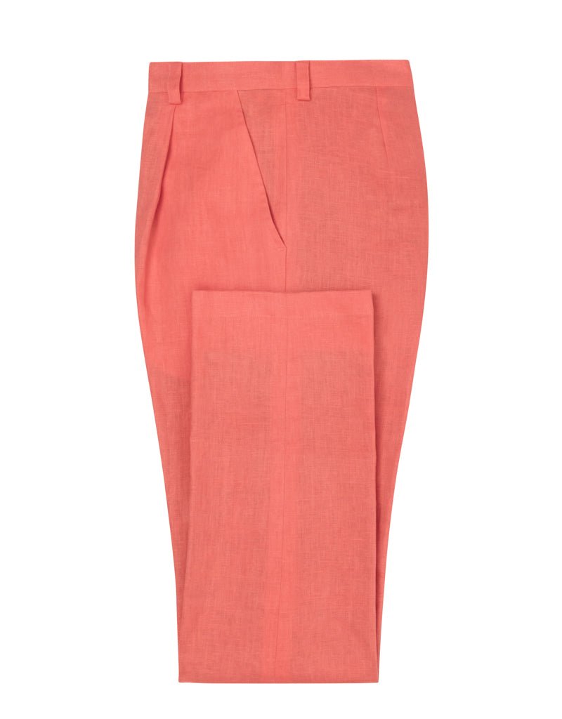 Coral Linen Trousers - Joe Bananas | Australia