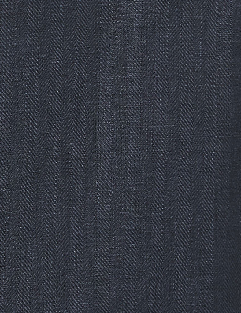 Indigo Herringbone Linen Jacket - Joe Bananas | Australia