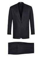 Navy Herringbone Linen Suit - Joe Bananas | Australia