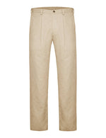 Oatmeal Non Crush Linen Trousers - Joe Bananas | Australia