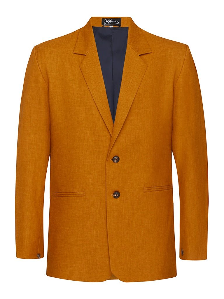 Ochre Non Crush Linen Jacket - Joe Bananas | Australia