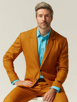 Ochre Non Crush Linen Jacket - Joe Bananas | Australia