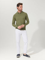 Olive Cotton Suri Polo Sweater - Joe Bananas | Australia