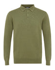 Olive Cotton Suri Polo Sweater - Joe Bananas | Australia