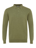 Olive Cotton Suri Polo Sweater - Joe Bananas | Australia