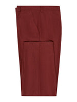 Ox Blood Non Crush Linen Trousers - Joe Bananas | Australia