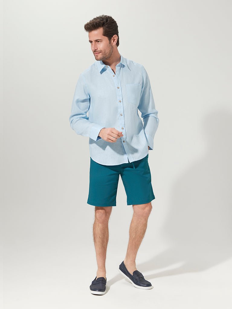 Sea Green Tailored Shorts - Joe Bananas | Australia