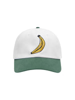 The Two Tone Cap White & Green - Joe Bananas | Australia