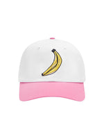 The Two Tone Cap White & Pink - Joe Bananas | Australia