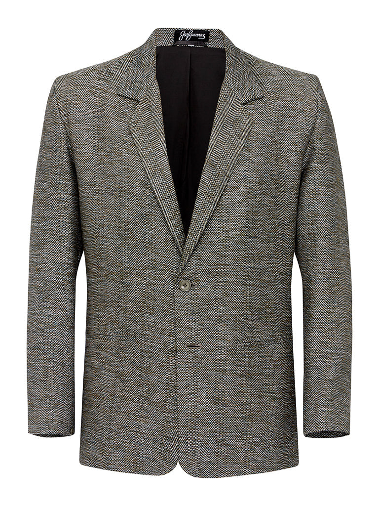 Green Mudstone Herringbone Jacket