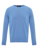 Golden Fibre Regatta Blue Crew Neck