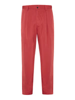 Newport Yacht Club Red Silk Twill Trousers